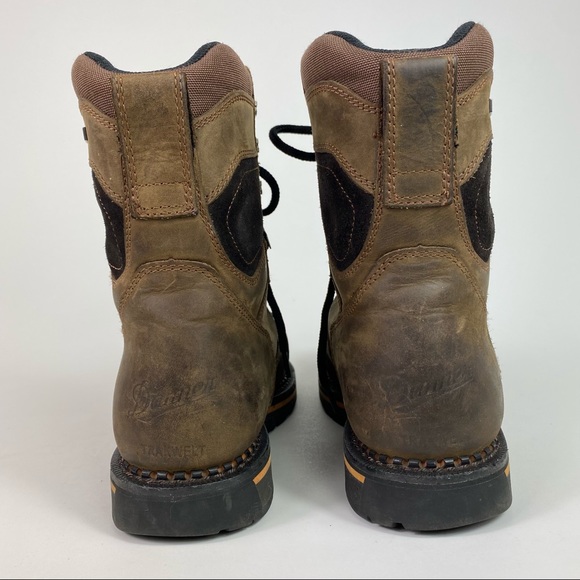 Danner boots 8" Brown Composite Toe - Picture 8 of 14